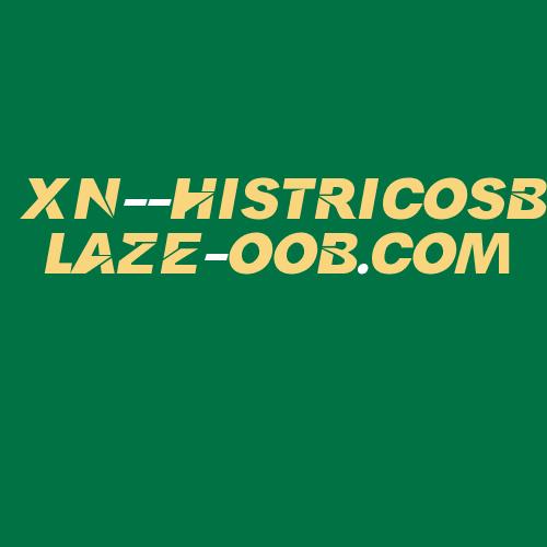 Logo da XN--HISTRICOSBLAZE-OOB